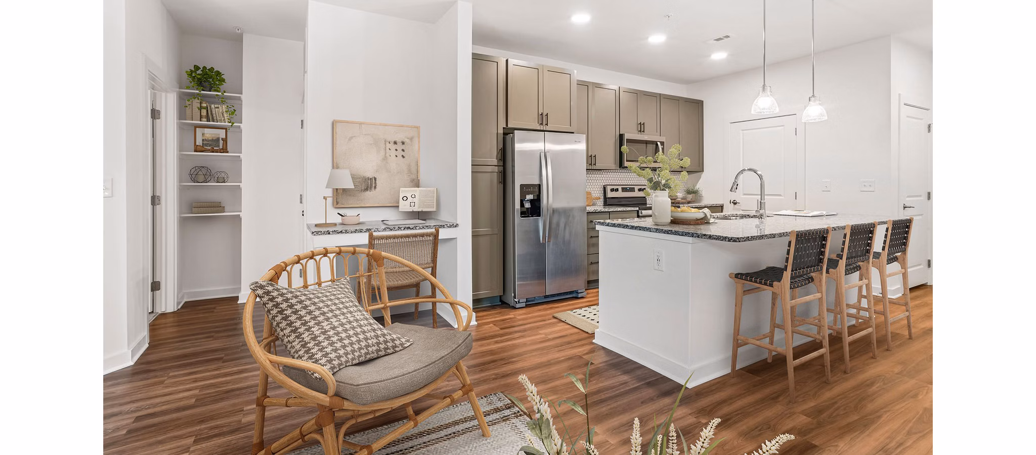 living room at Wellen Apartments