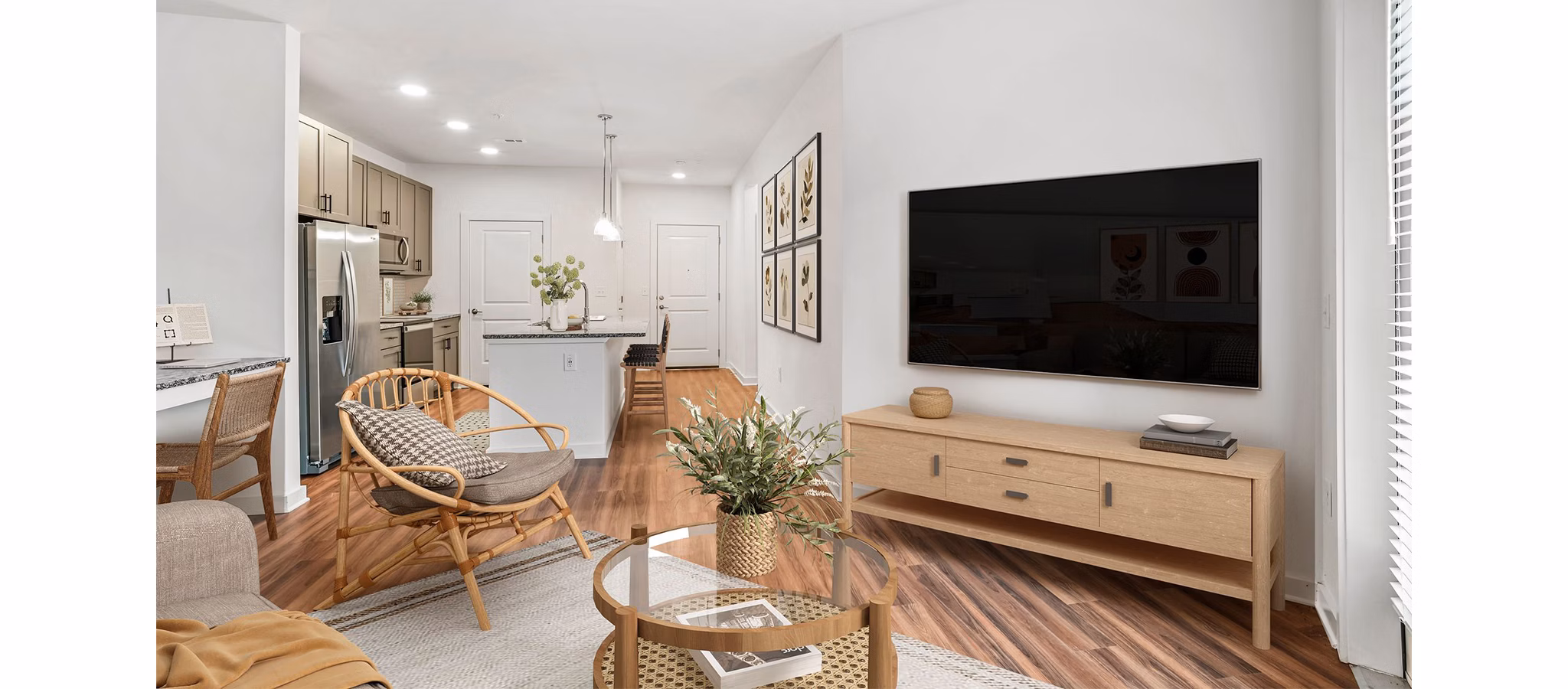 living room at Wellen Apartments