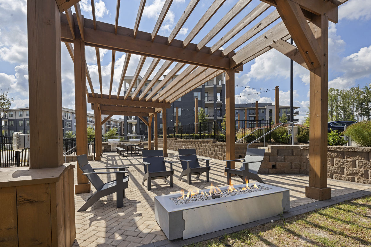 Grill area at Wellen Apartments (1 of 2)