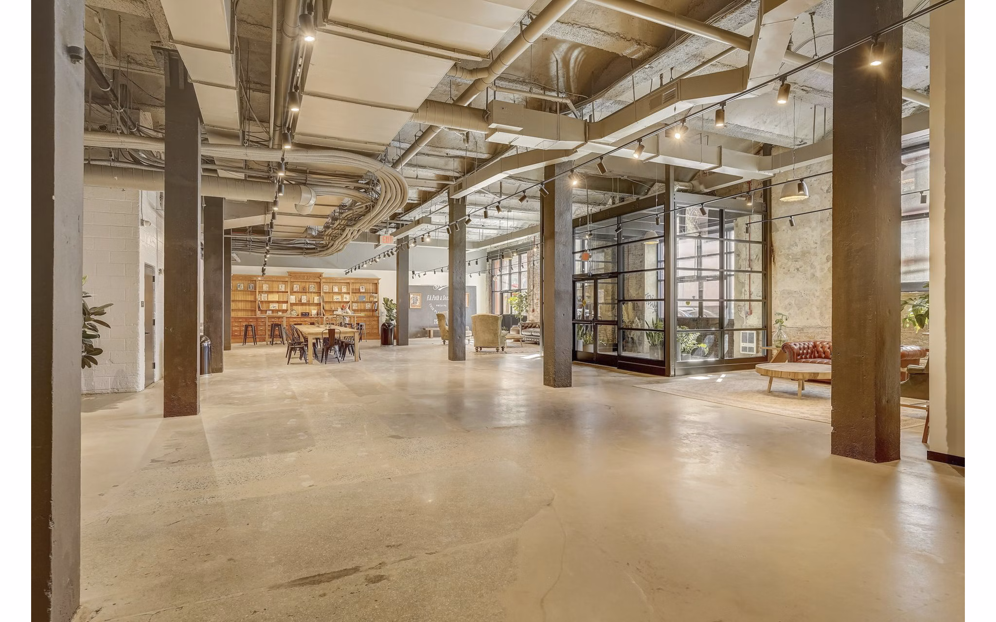 clubhouse at Poth Brewery Lofts Apartments