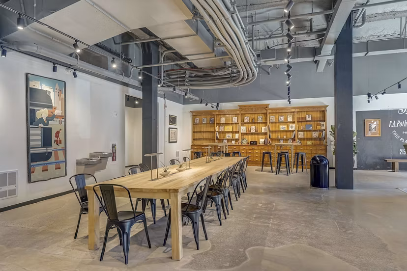 clubhouse at Poth Brewery Lofts Apartments