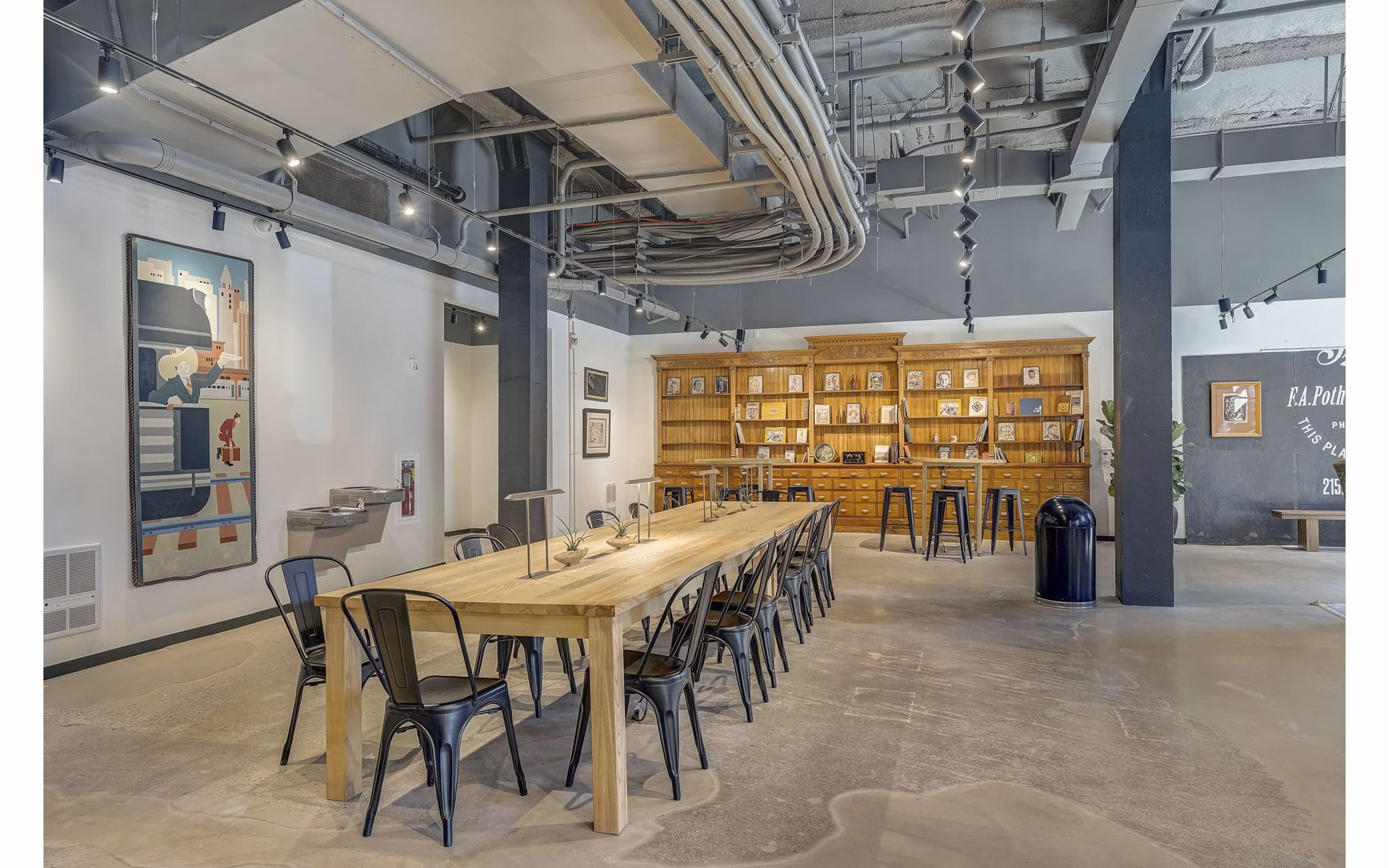 clubhouse at Poth Brewery Lofts Apartments