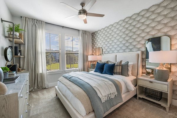bedroom at The Haven at Indigo Square Apartments