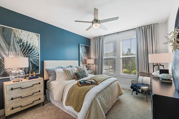 bedroom at The Haven at Indigo Square Apartments