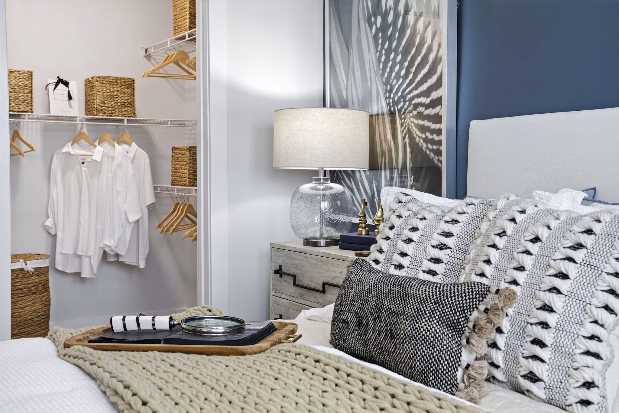 Closet at The Haven at Indigo Square Apartments