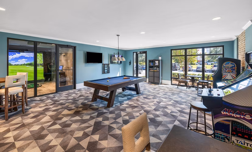 clubhouse at The Haven at Indigo Square Apartments