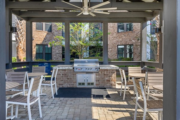 patio at The Haven at Indigo Square Apartments