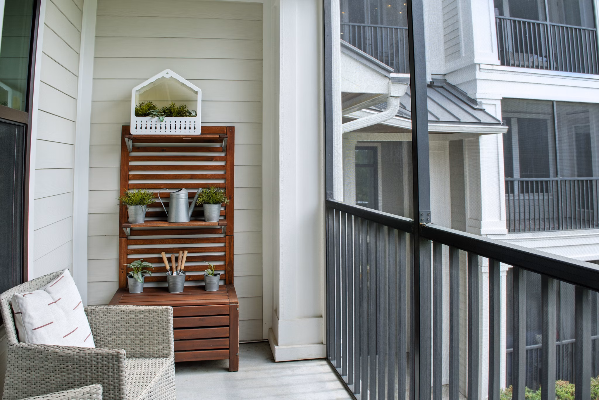 patio at The Haven at Indigo Square Apartments