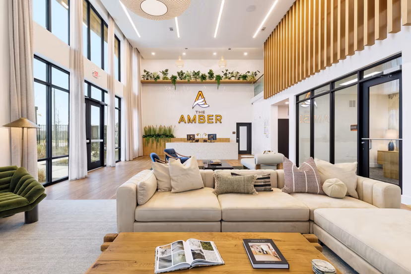 clubhouse at The Amber Apartments