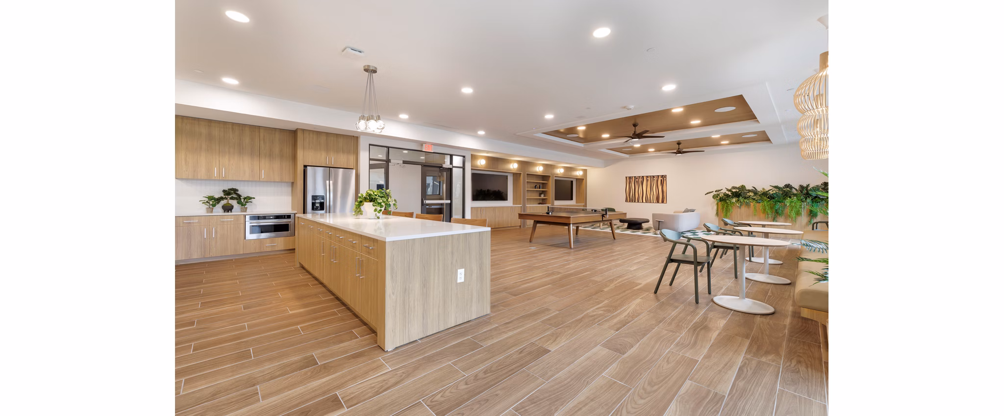 clubhouse at The Amber Apartments