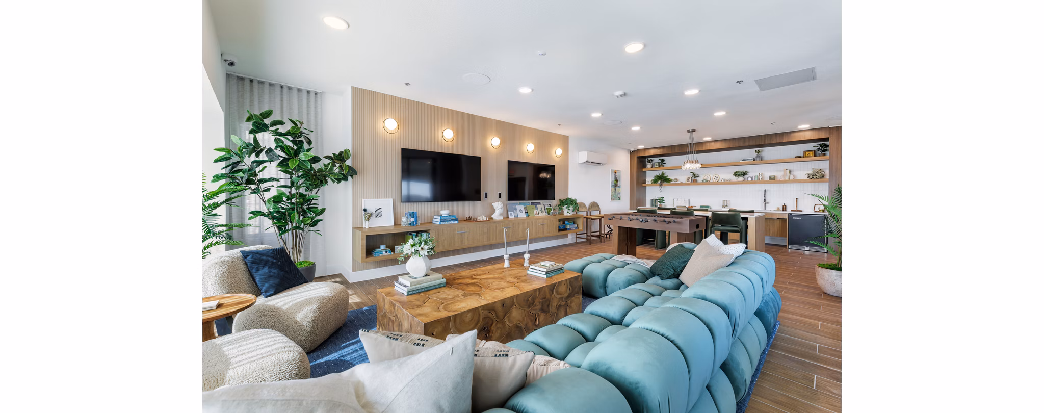 clubhouse at The Amber Apartments