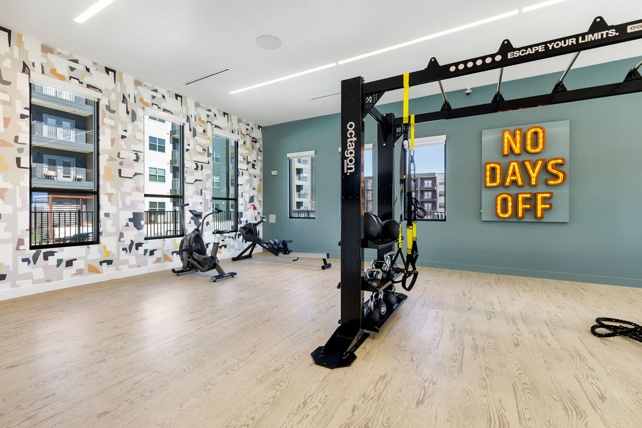 Gym at The Amber (2 of 2)
