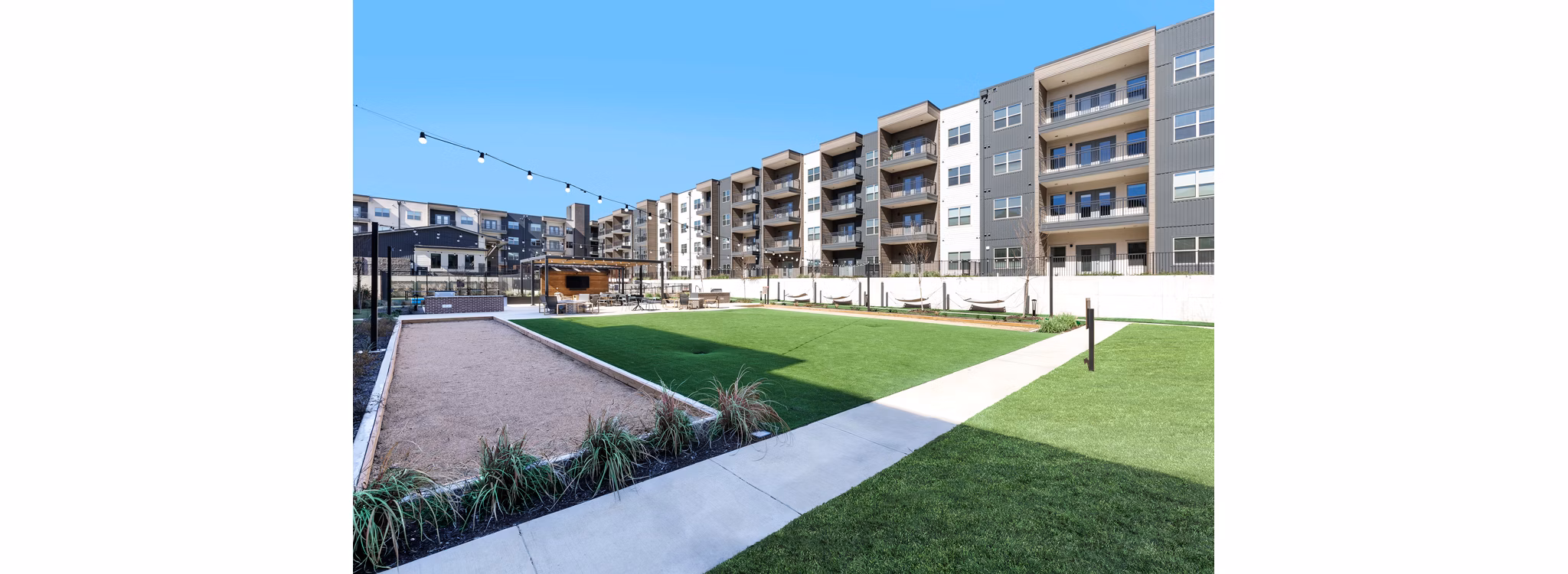 Recreational Area at The Amber Apartments