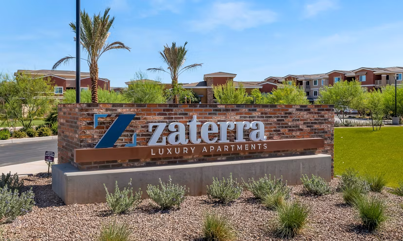 exterior at Zaterra Apartments 