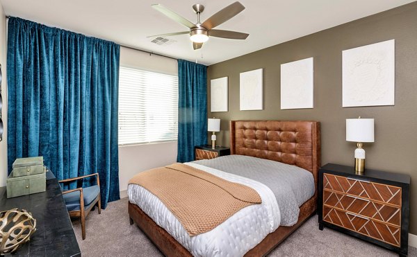 bedroom at Zaterra Apartments 