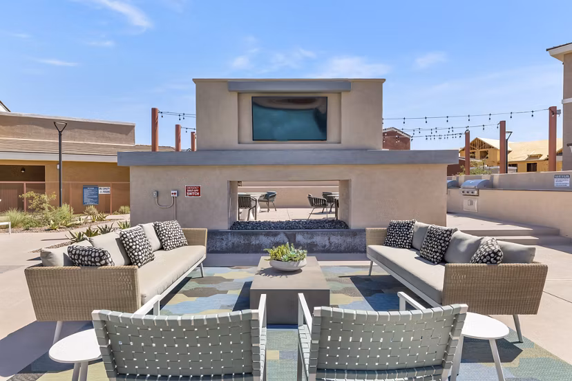 clubhouse at Zaterra Apartments 