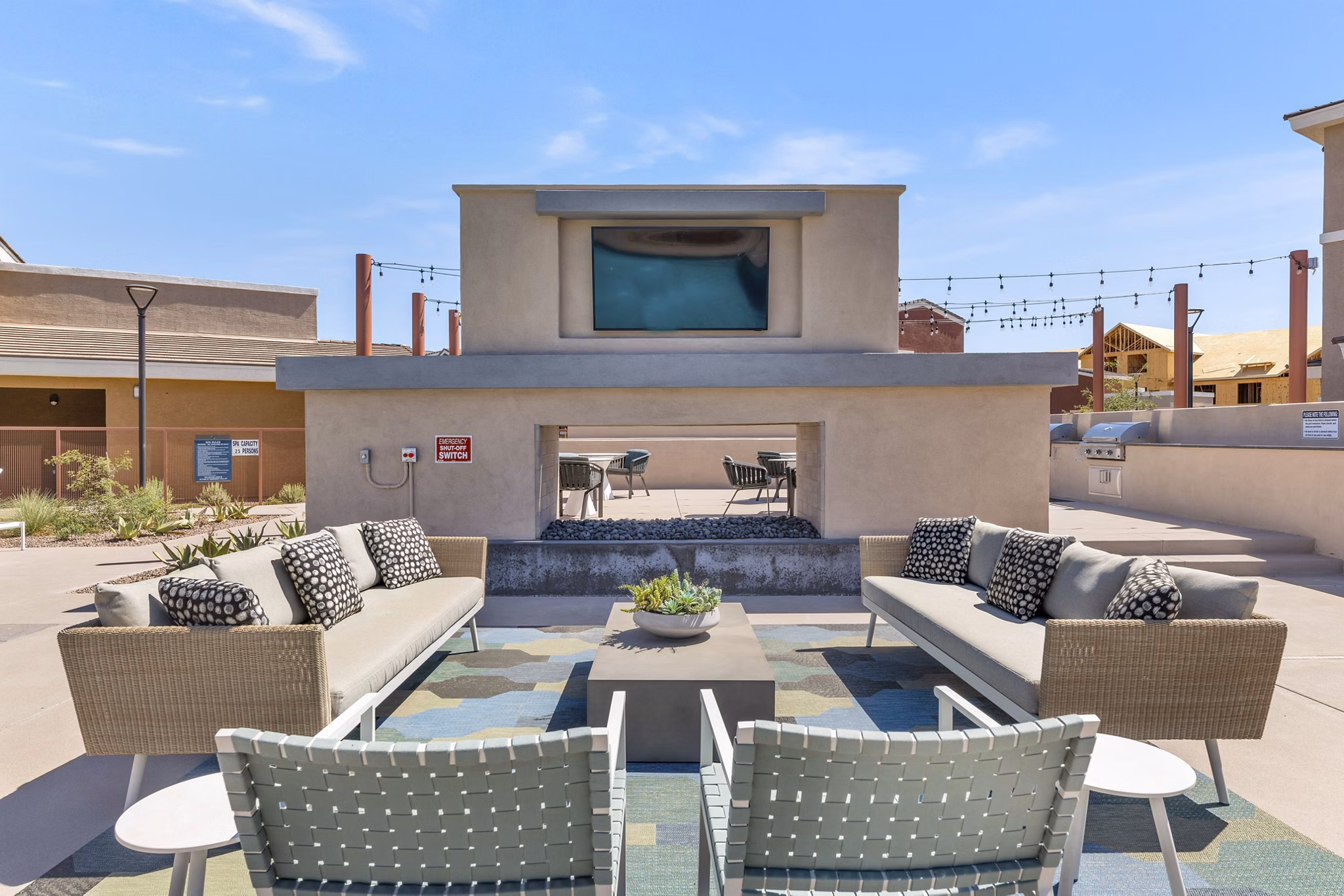 clubhouse at Zaterra Apartments 