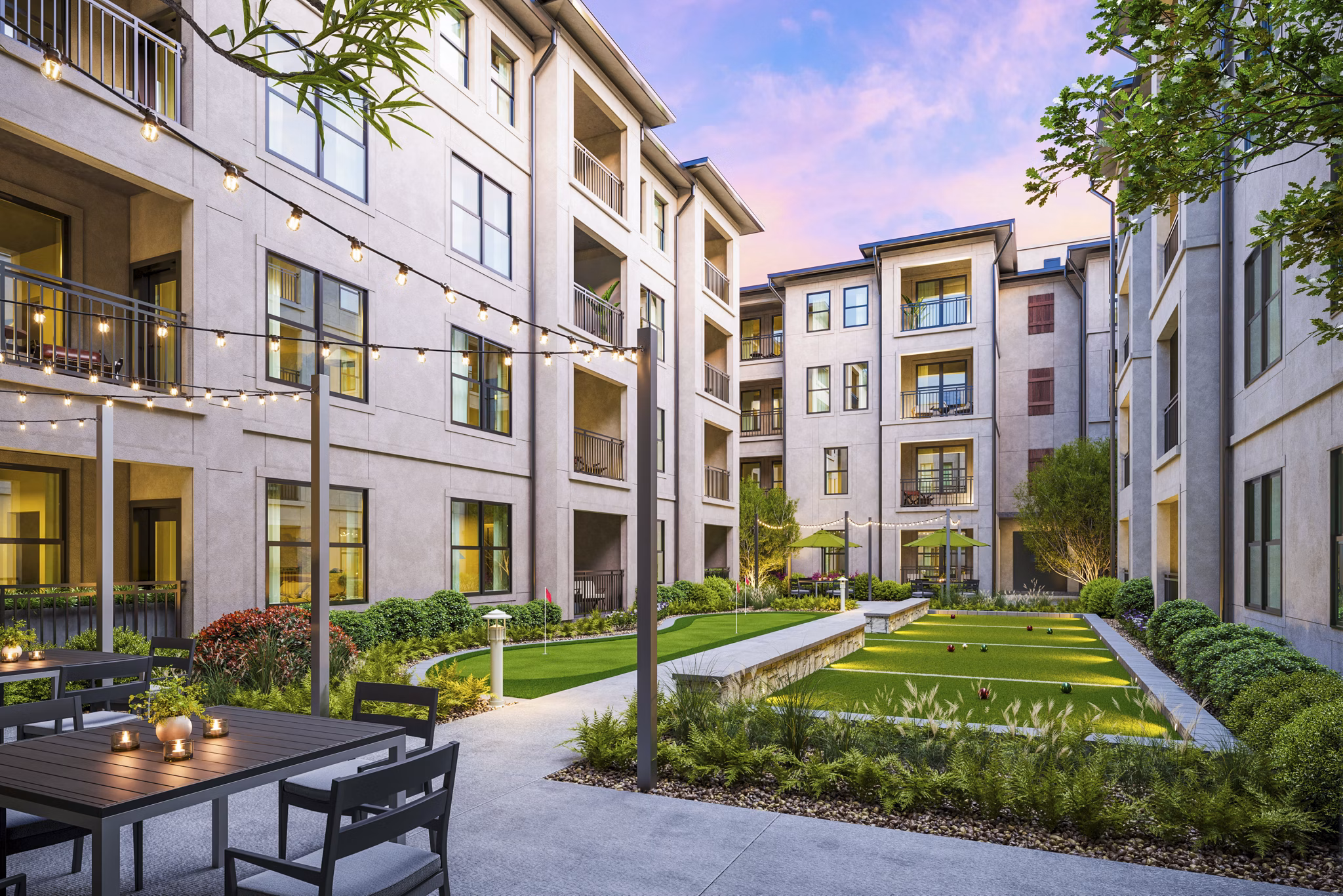 rendering at Elate Bent Tree Apartments