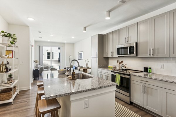 kitchen at Northerly Apartments 