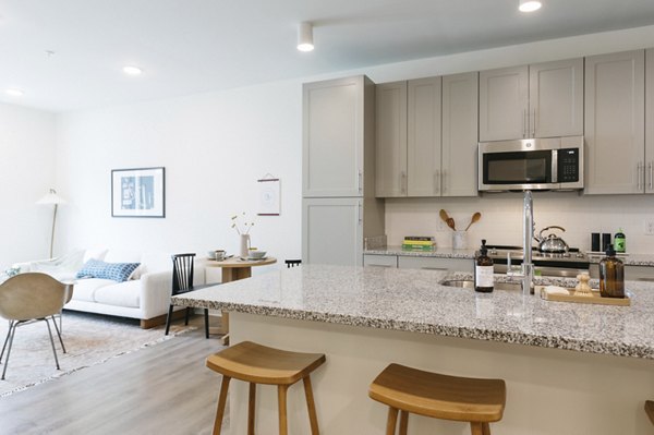 kitchen at Northerly Apartments 