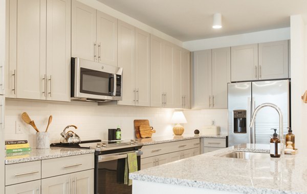 kitchen at Northerly Apartments 