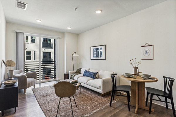 living room at Northerly Apartments 