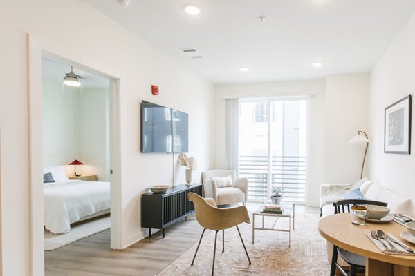living room at Northerly Apartments 