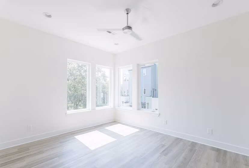 bedroom at The Yarra Apartments