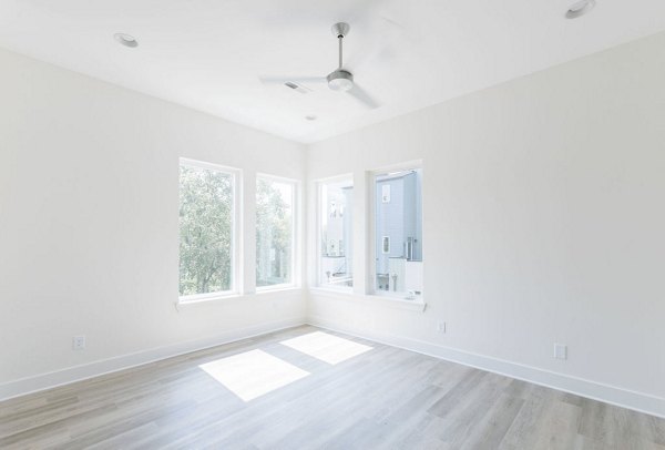 bedroom at The Yarra Apartments