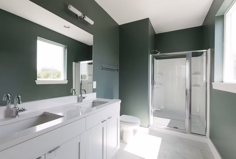 bathroom at The Yarra Apartments