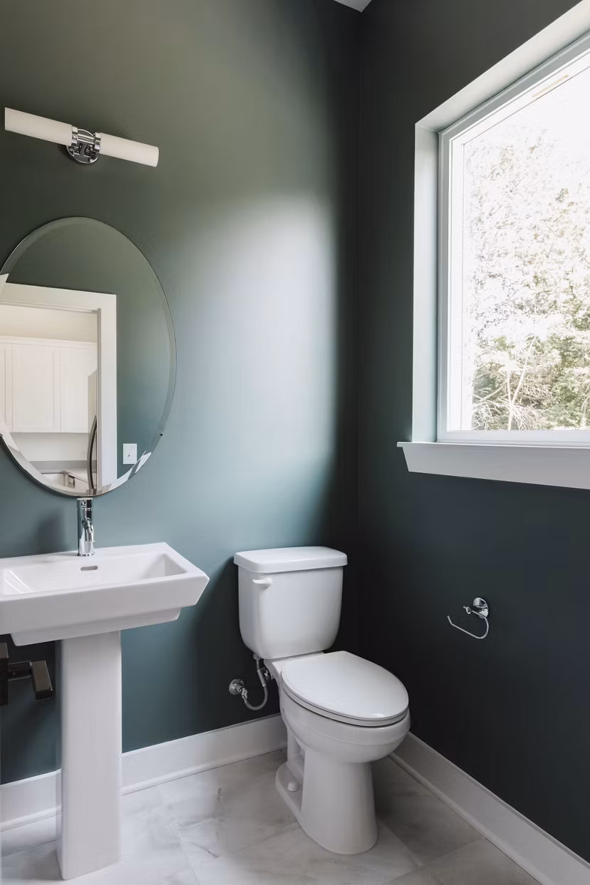 bathroom at The Yarra Apartments