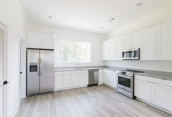 kitchen at The Yarra Apartments