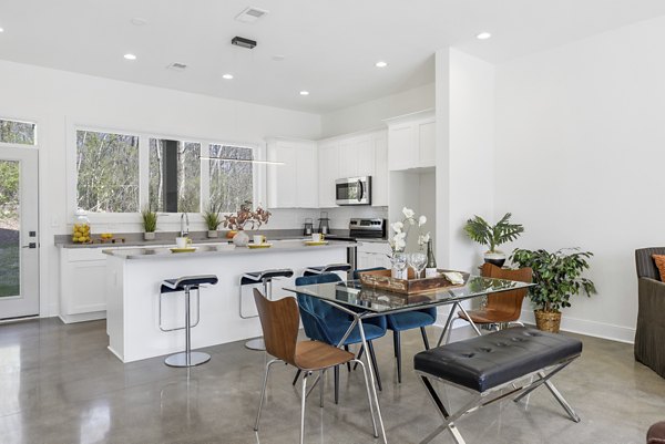 living room at The Yarra Apartments