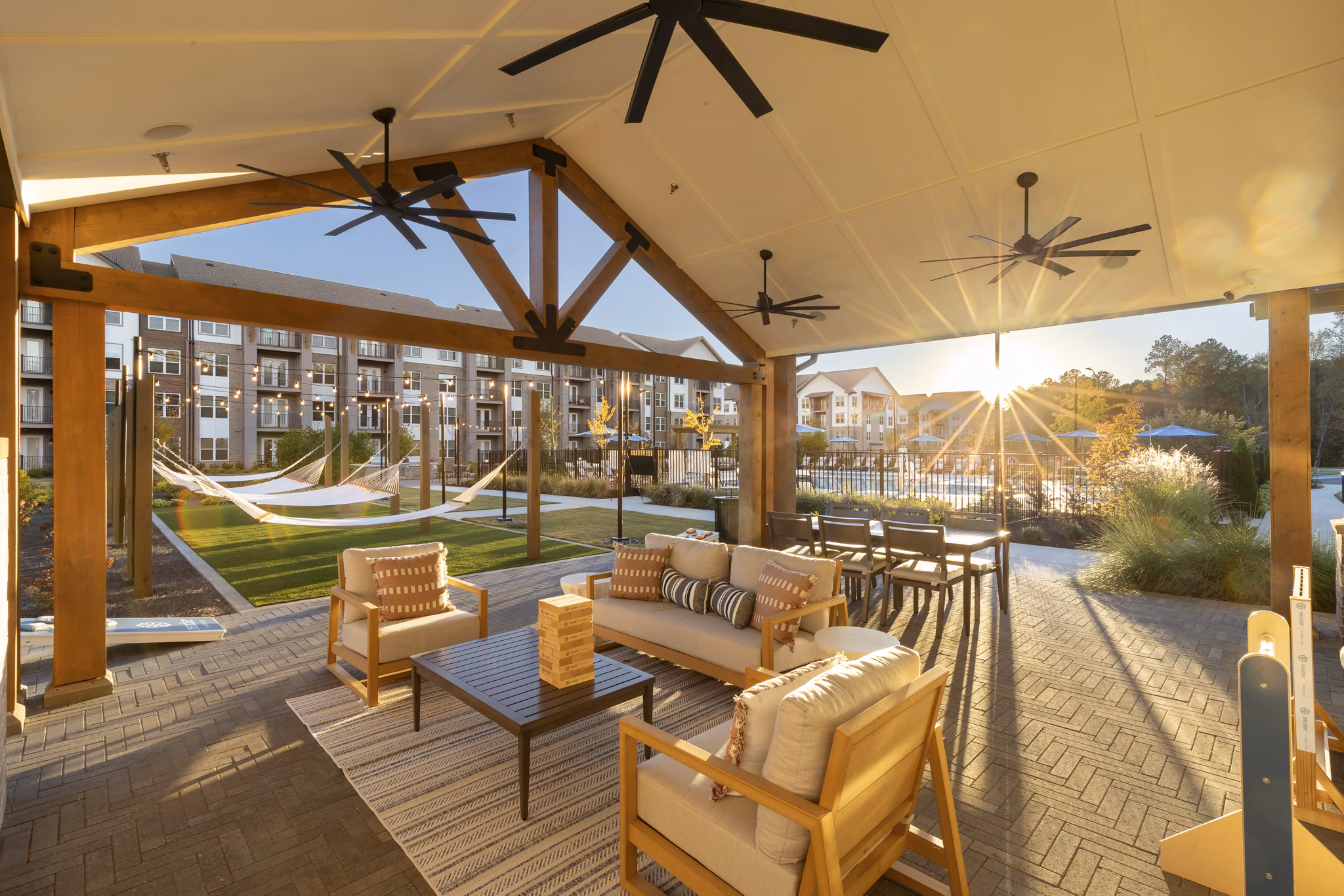 Patio at Render Turner Lake Apartments