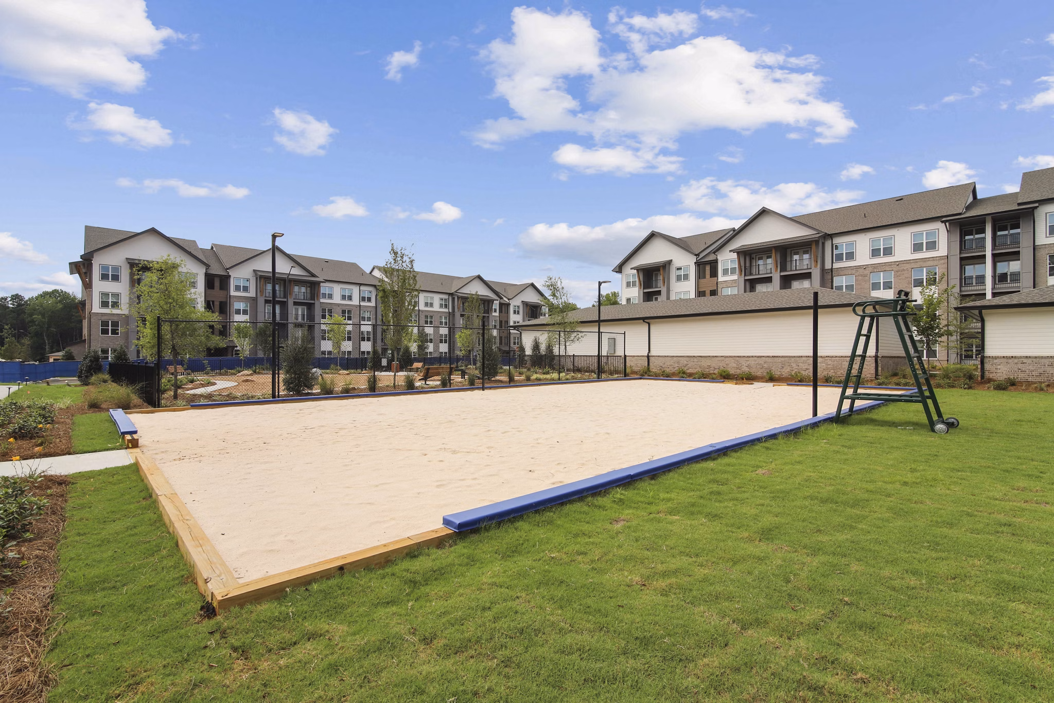 recreational area at Render Turner Lake Apartments