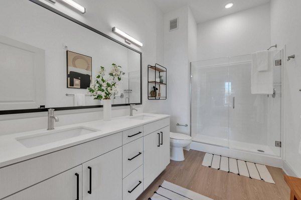 bathroom at Montage at Marquis Hills Apartments