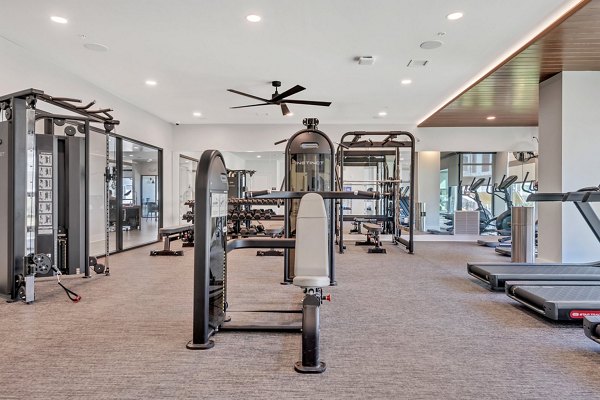 fitness center at Montage at Marquis Hills Apartments