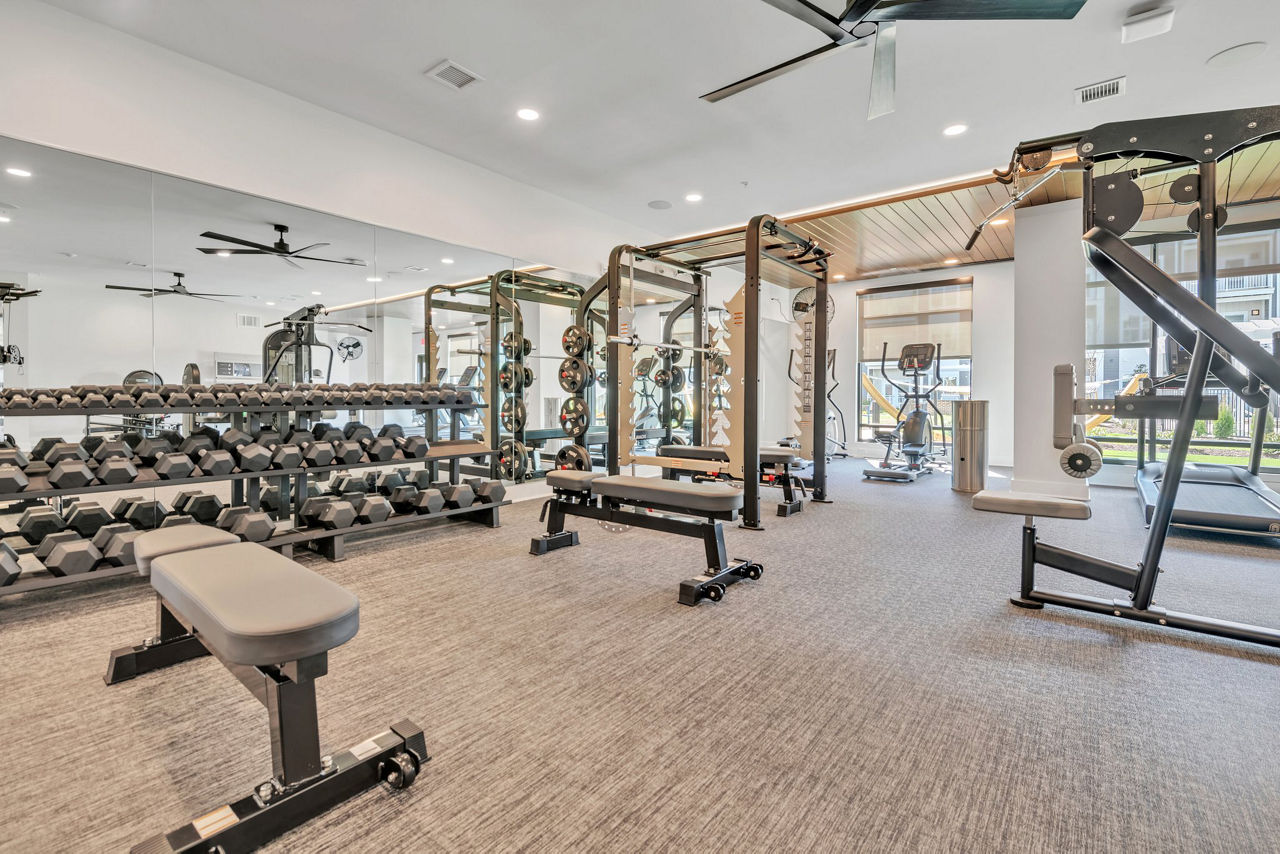 Gym at Montage At Marquis Hills (5 of 5)
