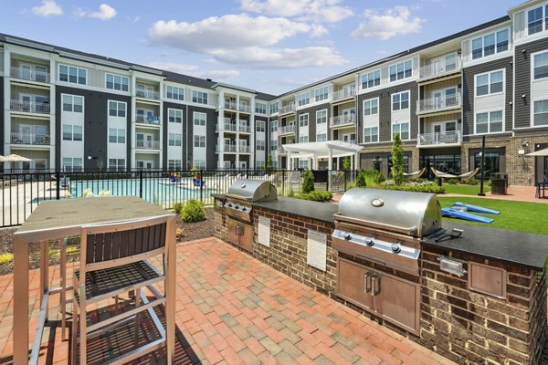 patio at Montage at Marquis Hills Apartments