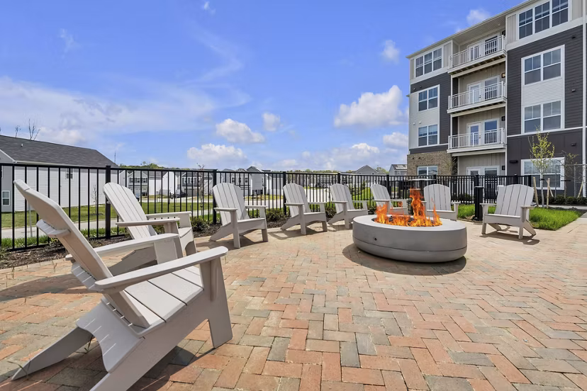 patio at Montage at Marquis Hills Apartments