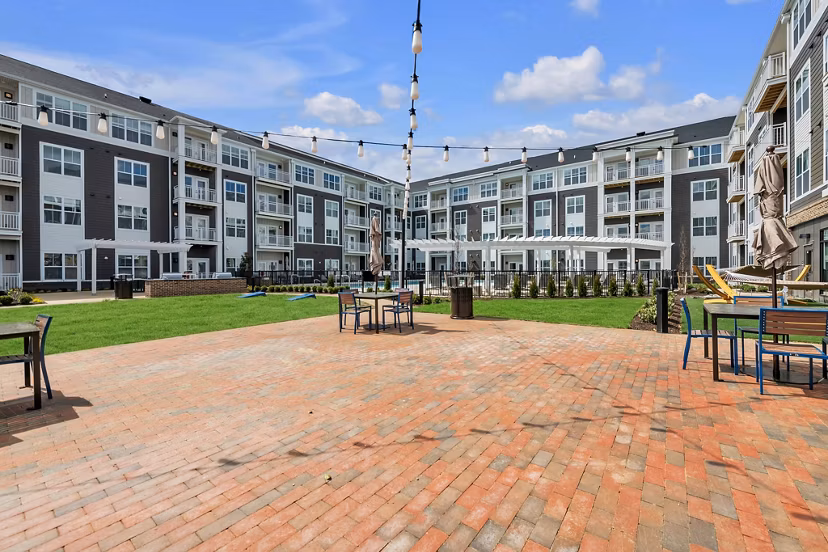 patio at Montage at Marquis Hills Apartments
