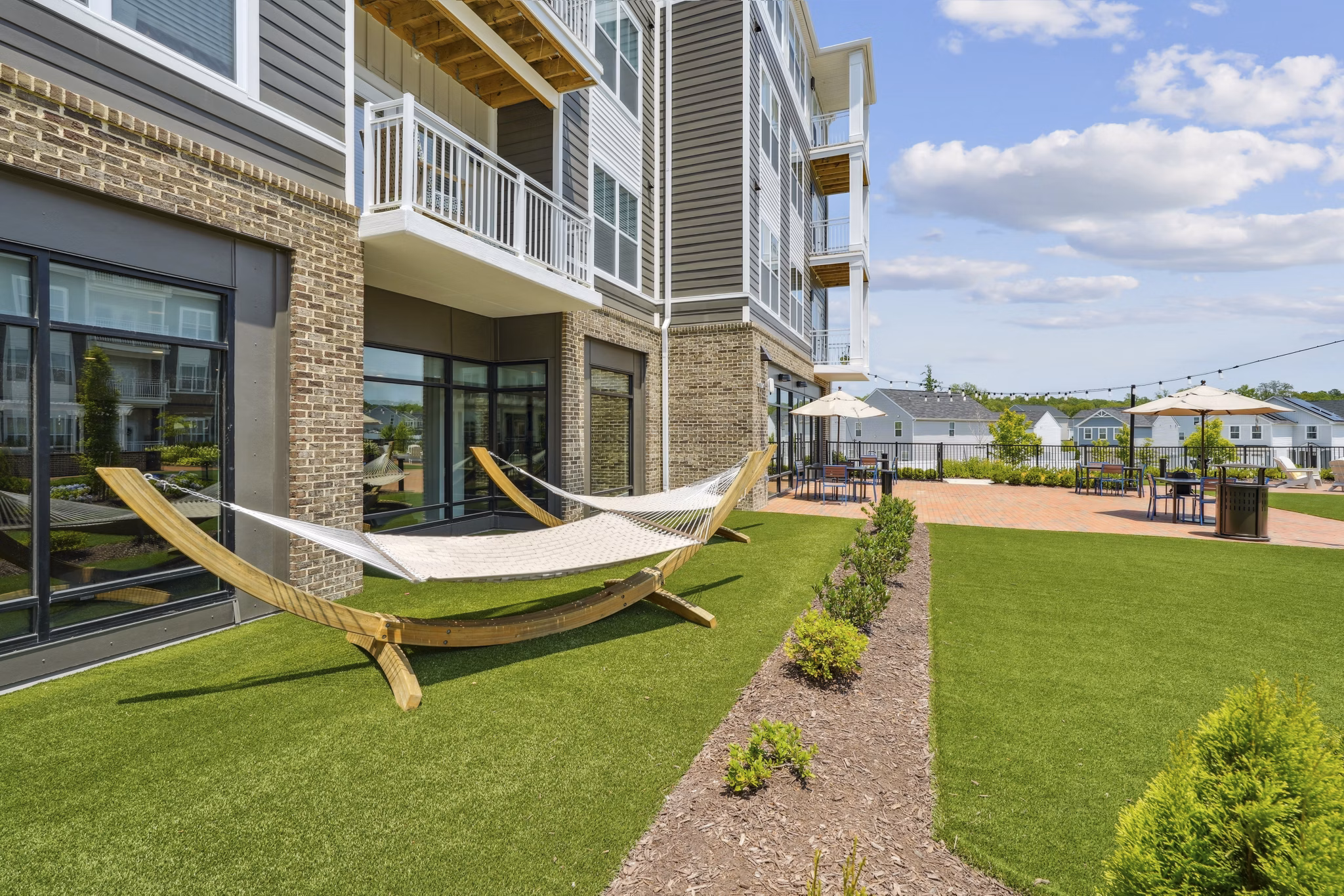 patio at Montage at Marquis Hills Apartments