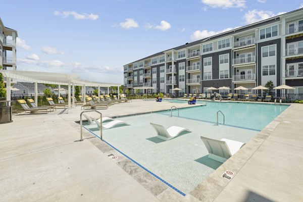 pool at Montage at Marquis Hills Apartments