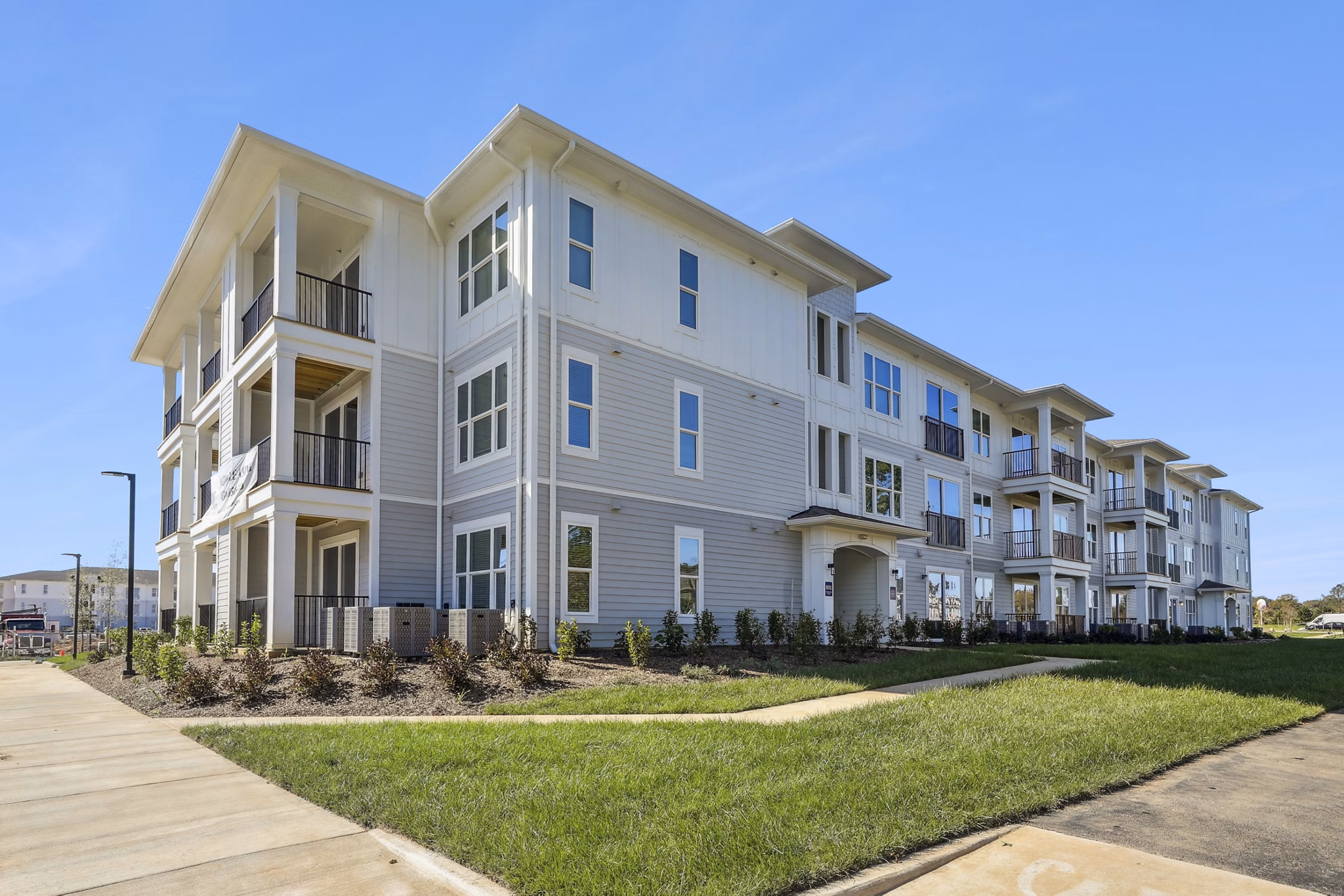 building at Rio Point Apartments