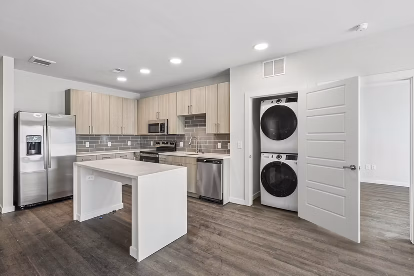kitchen at Rio Point Apartments