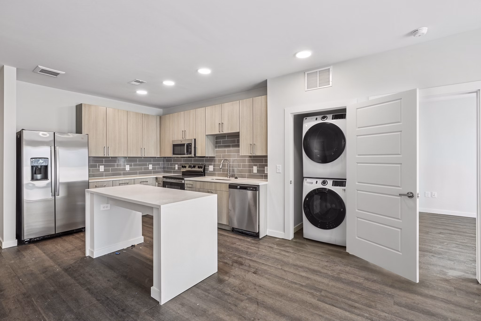 kitchen at Rio Point Apartments