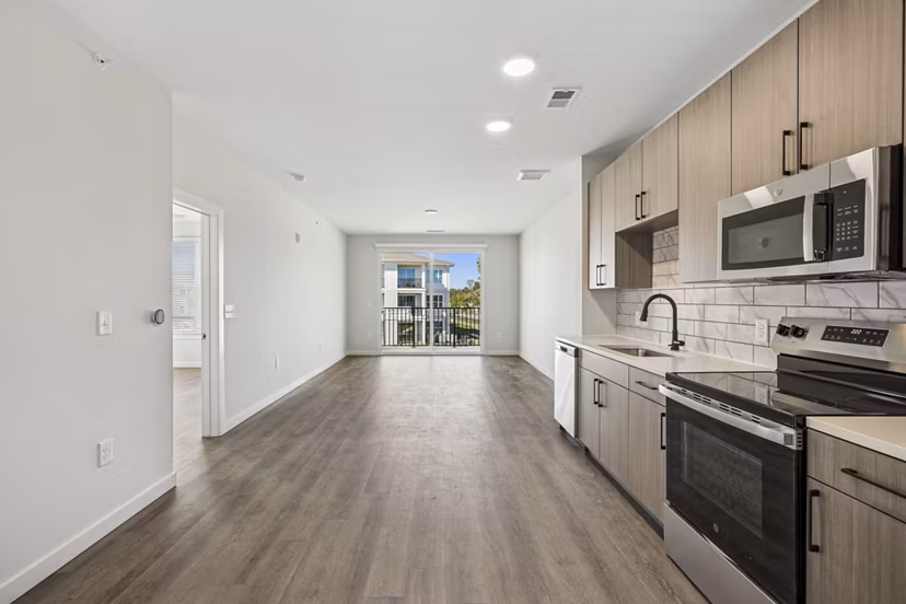 kitchen at Rio Point Apartments