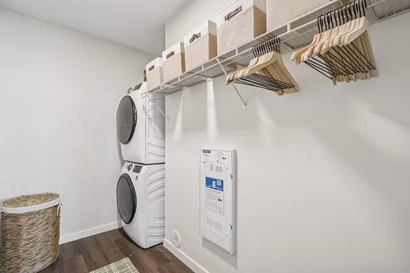 laundry room at Rio Point Apartments