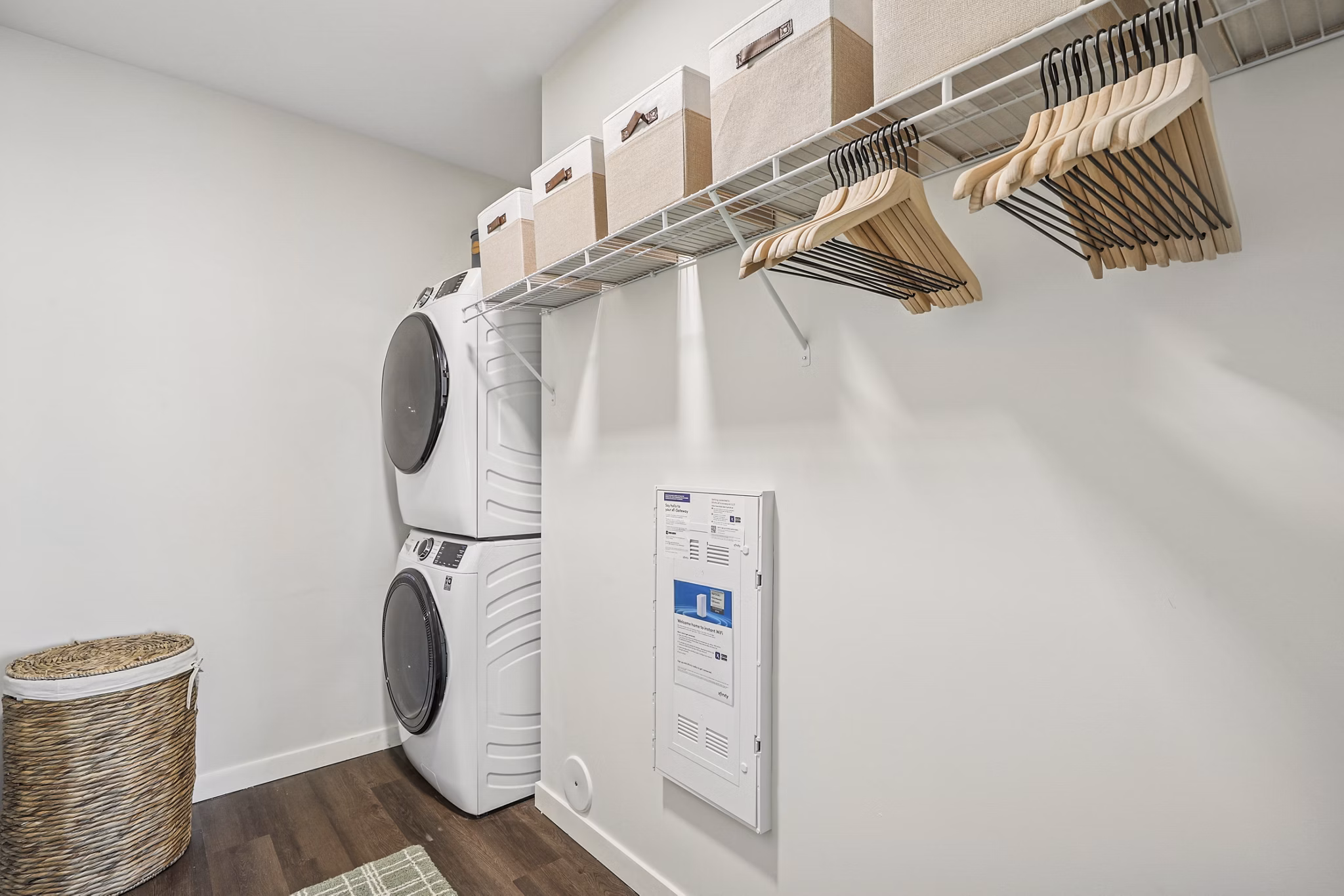 laundry room at Rio Point Apartments