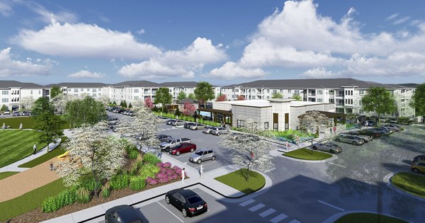 rendering at Rio Point Apartments